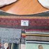 Bolsa indiana 100% Hemp fibra natural com alça longa color etnic grande III