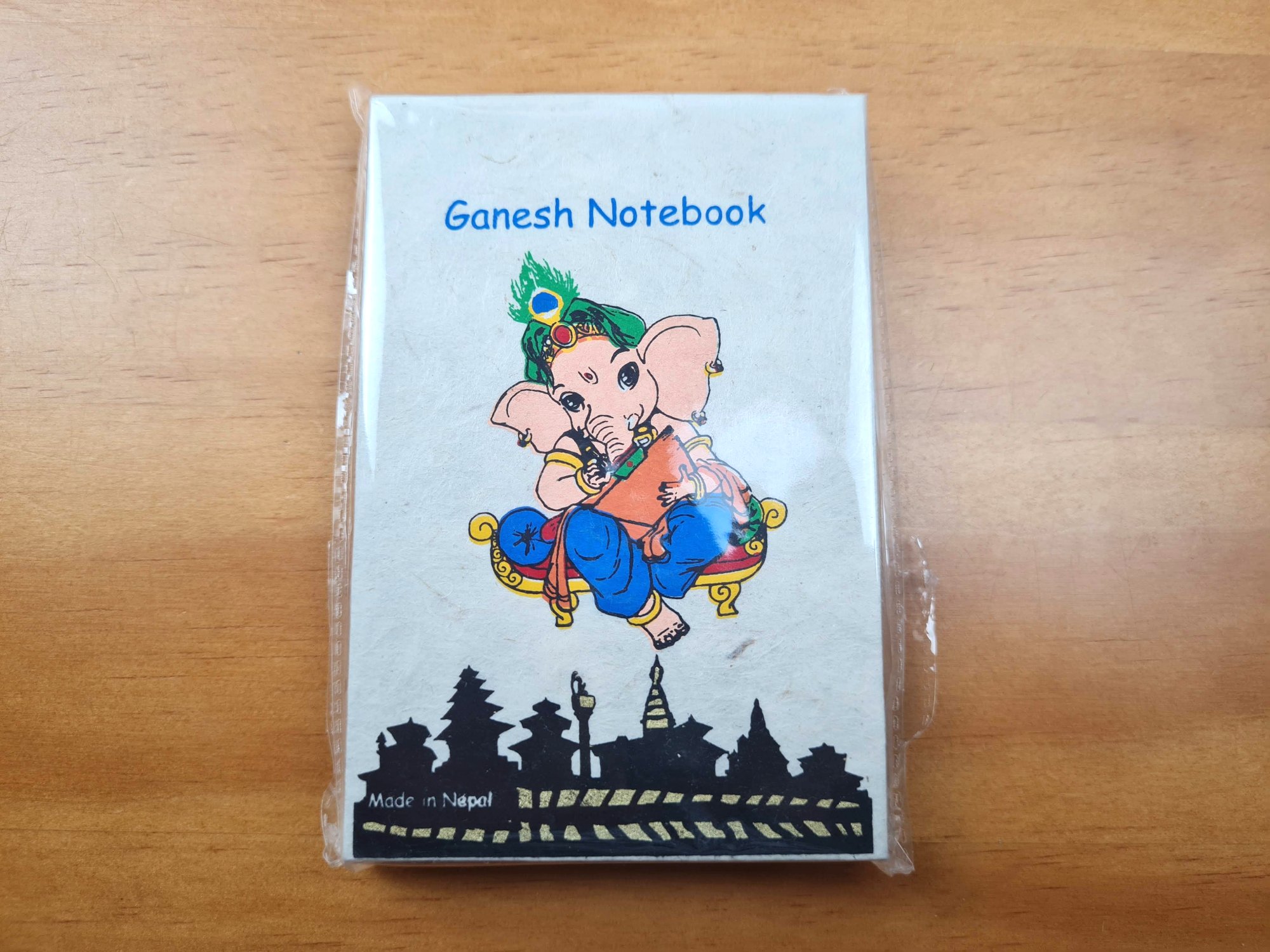 agenda de Ganesha indiana 12x8cm