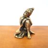 estátua de Buda de metal 6cm