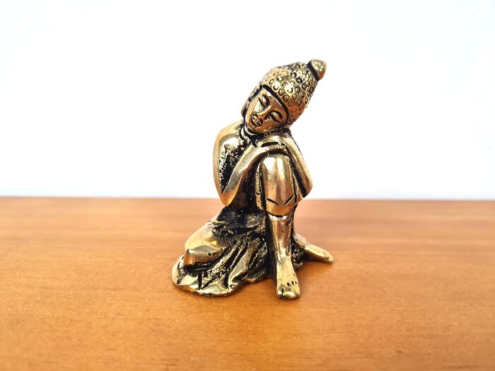 estátua de Buda de metal 6cm