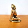 Buda estatueta indiana de metal brass 6cm