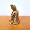 Buda estatueta indiana de metal brass 6cm
