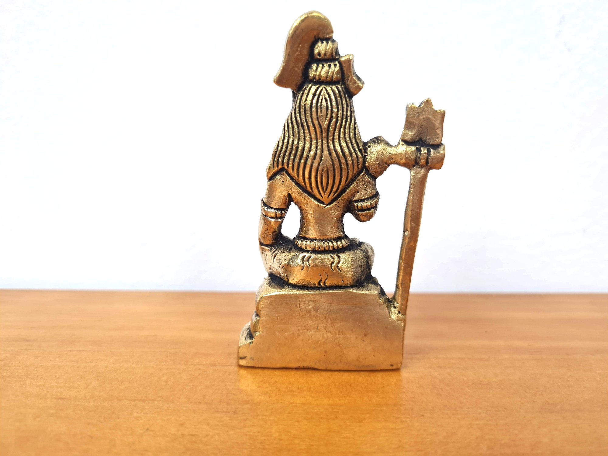 shiva estátua de metal 9cm