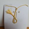 Conjunto completo de semi joia clássica indiana dourado com pedrarias
