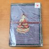 agenda indiana artesanal de Buda lilás 20x15cm