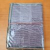 Caderno indiano artesanal estampa de Buda 19x14cm lilás
