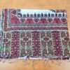 lenço indiano de viscose paisley tons terroros 2,0m x 0,70