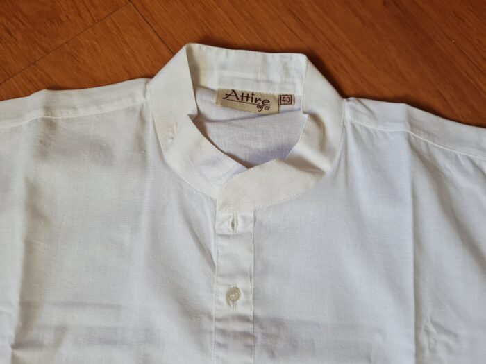 20240529_134621 Camisa indiana masculina clássica de algodão branco