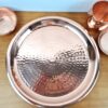 Conjunto de Thali em cobre puro para Poojas 5 peças
