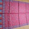 Echarpe indiana  dupla face viscose luxuosa estampa paisleys vermelho e color