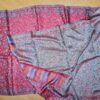 lenço indiano luxuoso de viscose floral dupla face vermelho e coloridos