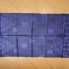 lenço indiano de viscose estampa de Ganesha roxo e preto