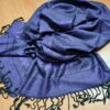 Echarpe indiana algodão com viscose estampa de Ganesha roxo