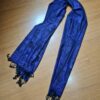 Echarpe indiana algodão com viscose estampa de Ganesha roxo