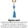 pedra ágata azul