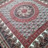 Colcha indiana com estampa de mandala, feito em algodão com, para usar na cama, sofá ou decoração.