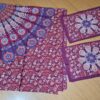 colcha de mandala indiana de algodão 2,40m cores quentes