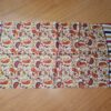 Echarpe indiana estampa paisley de viscose ocre e coloridos