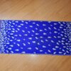 Echarpe indiana algodão com viscose dupla face bege e roxo