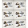 Kit com 6 Pastas dental Ayurvedica Sudanta 100g sem flúor