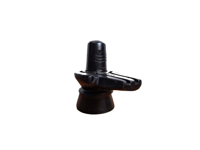 lingam pedra preta menor-scaled Shiva Lingam objeto de adoração ao Senhor Shiva mármore preto 7cm