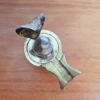 Shiva Lingam objeto de adoração ao Senhor Shiva metal com vidro