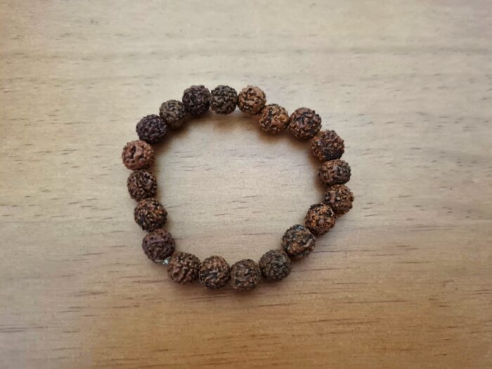 pulseira de Rudrakshas 8mm