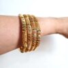 pulseiras indianas trabalhadas com detalhes super bem acabados