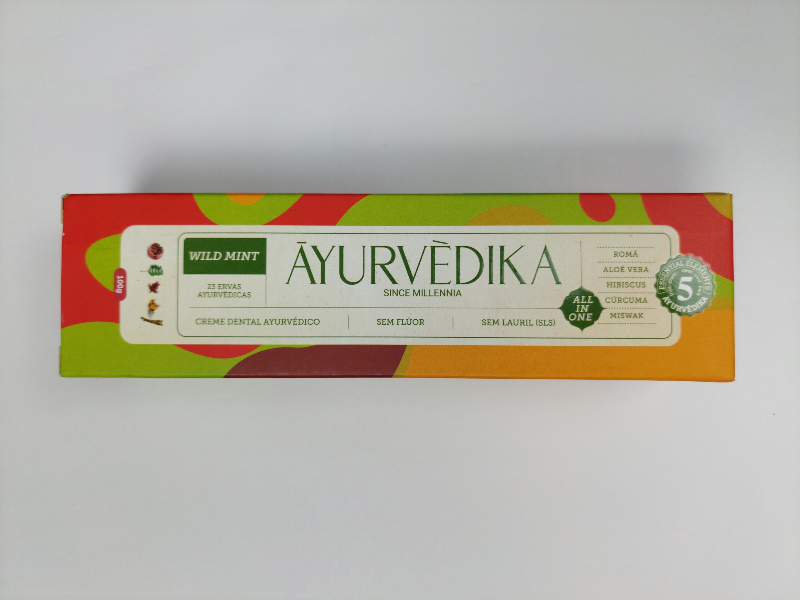 creme dental YURVEDIKA menta 100g