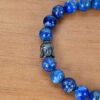 20240415_171107 Pulseira indiana pedras naturais lápis lazuli e berloque de Buda