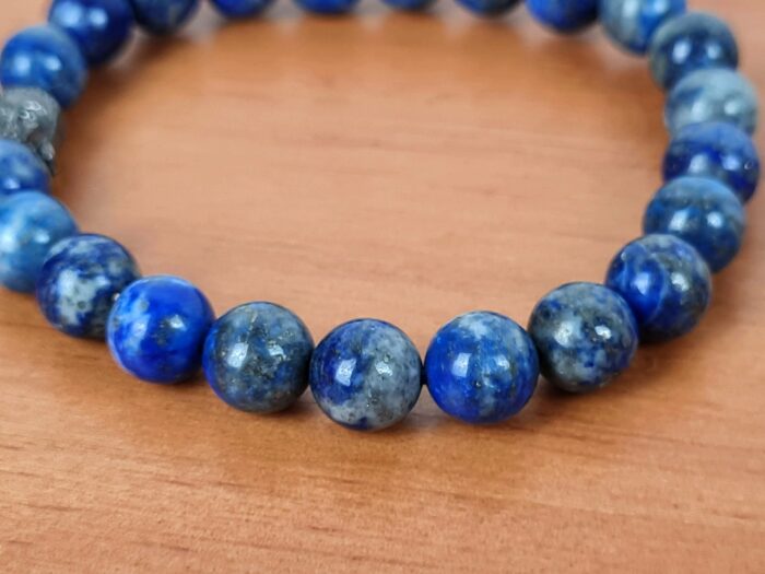 20240415_171115 Pulseira indiana pedras naturais lápis lazuli e berloque de Buda