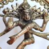 Estátua do Deus Shiva Nataraja em brass 16cm