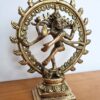 Estátua do Deus Shiva Nataraja em brass 16cm