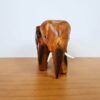 Elefante decorativo médio de madeira clássico 11cm