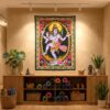 Painel grande clássico de deidade hindu - Shiva Nataraja
