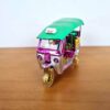 Riquexá tranporte típico asiático como objeto de decoração 9 cm