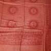 Chadar indiano (manto de oração) de OM e mantras vermelho