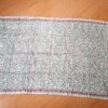 Echarpe indiana estampa paisley de viscose rosa com creme e verde