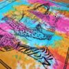 Panô indiano grande de algodão estampa de Shiva color batik 2,40m