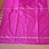 saree rosa indiano com dourado