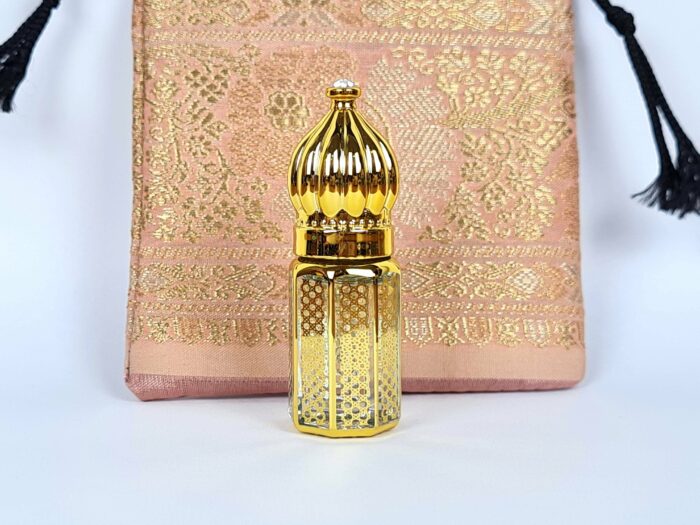 Perfume indiano natural e artesanal da Jain Perfumers aroma Rose