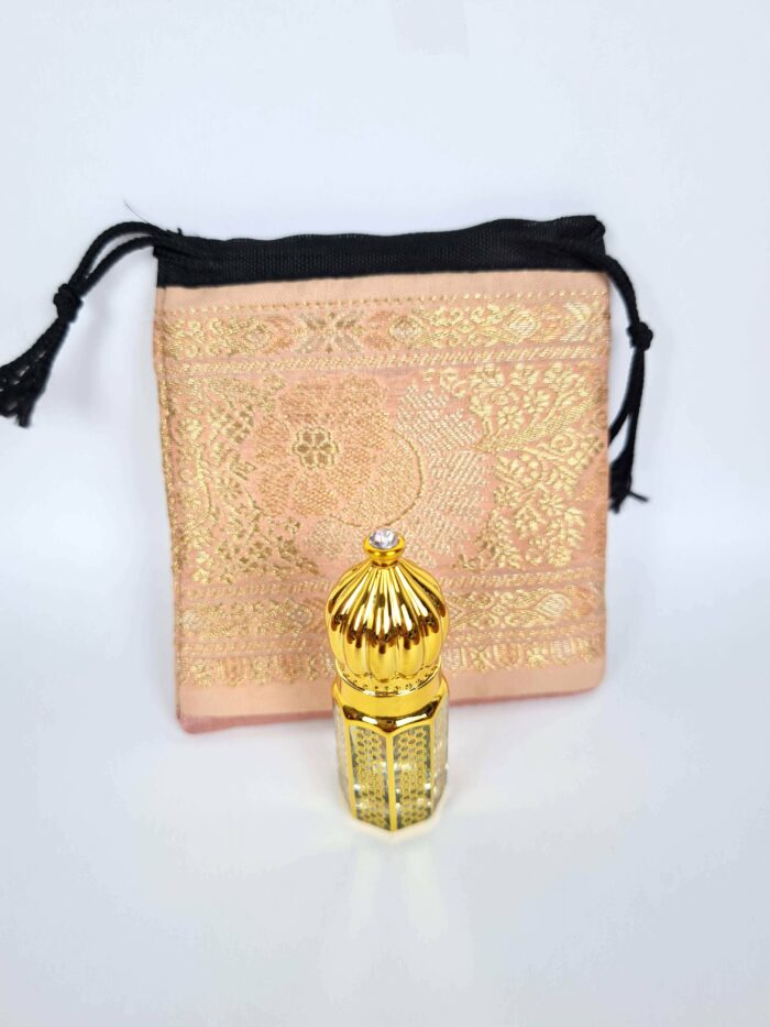 Perfume indiano natural e artesanal da Jain Perfumers aroma Rose