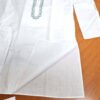 Conjunto completo de vestuário para noivo em casamentos indianos branco com bordado