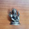 Lakshmi estatueta indiana de metal brass 7cm