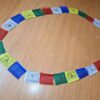 Bandeiras tibetanas clássicas cordão com 25 unidades