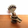 Shiva Lingam Com Cobra De 5 Cabeças, para Puja
