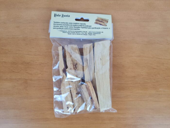 Incensos Naturais Palo Santo (Madeira Sagrada) 50g