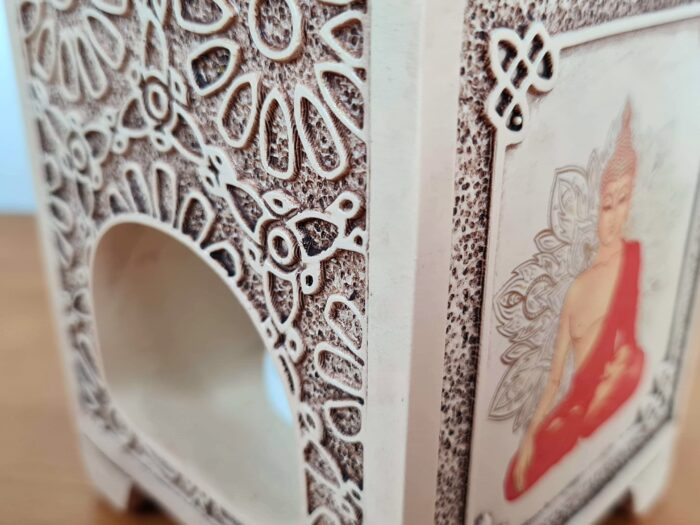 Rechaud de vela de Buda para aromatizar ambientes