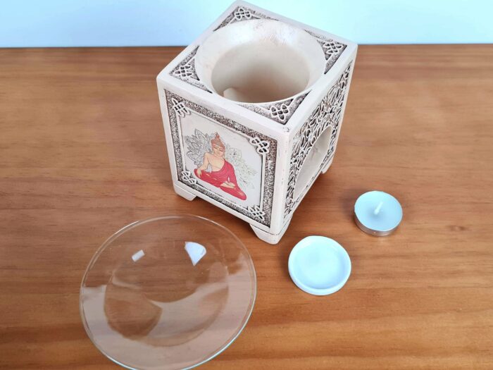 Rechaud de vela de Buda para aromatizar ambientes