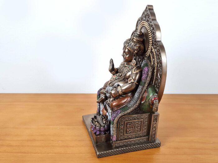 Estátua de Lord Kubera da Veronese Design guardião das riquezas 18cm